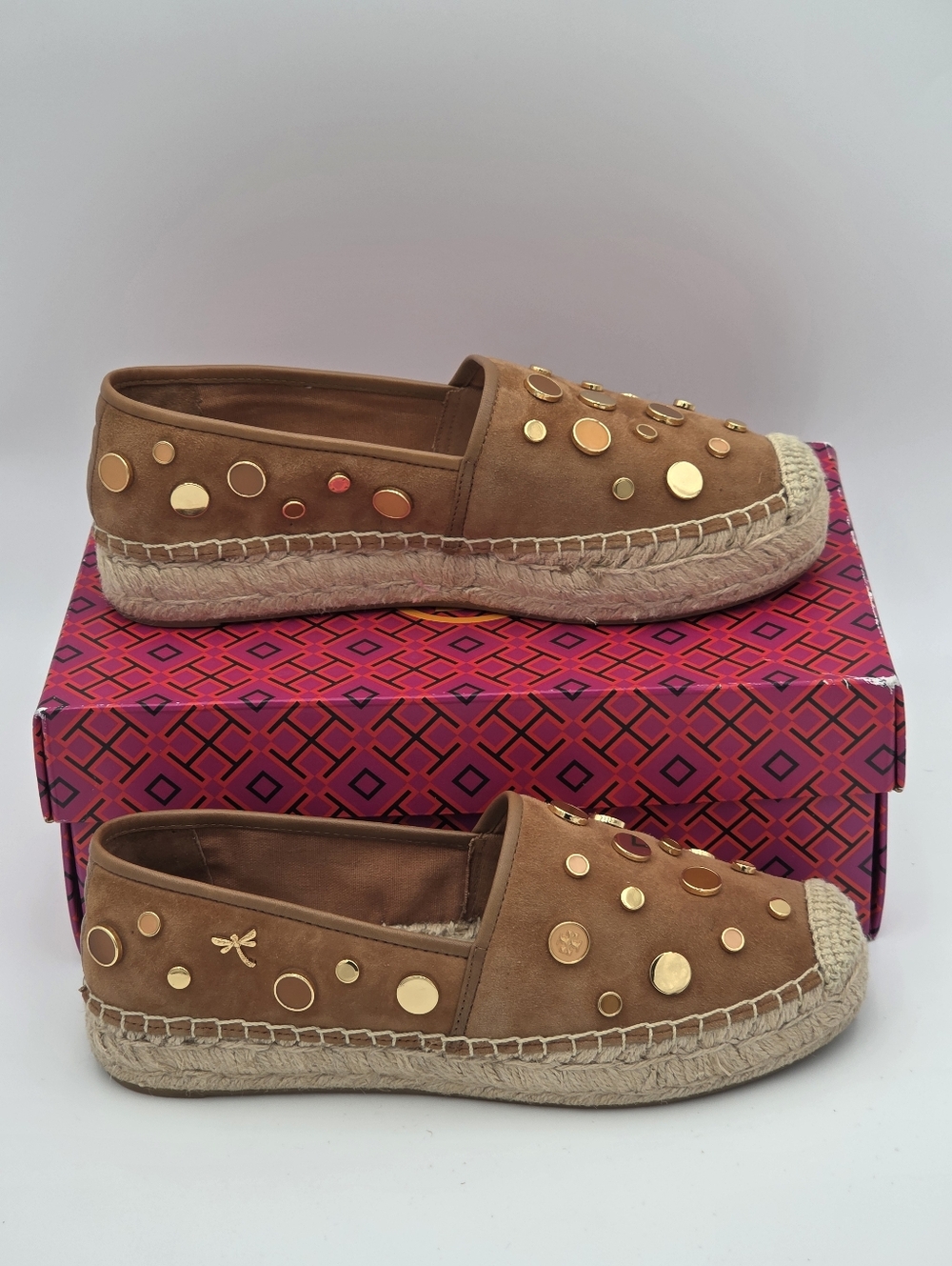 Tory Burch Suki Platform Espadrille In Tan